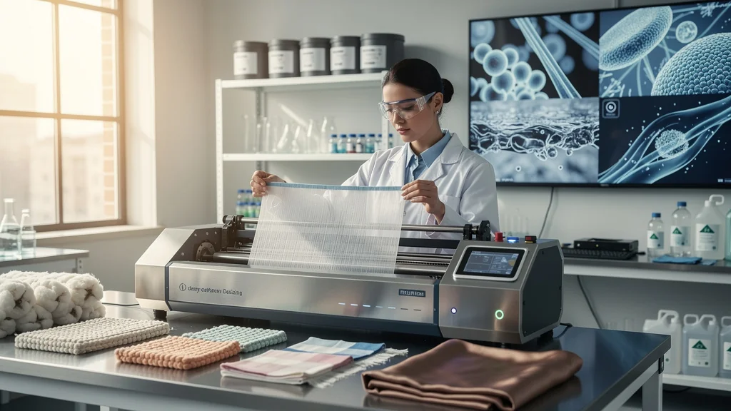 Désensimage et ennoblissement textile pour un impact durable en laboratoire moderne