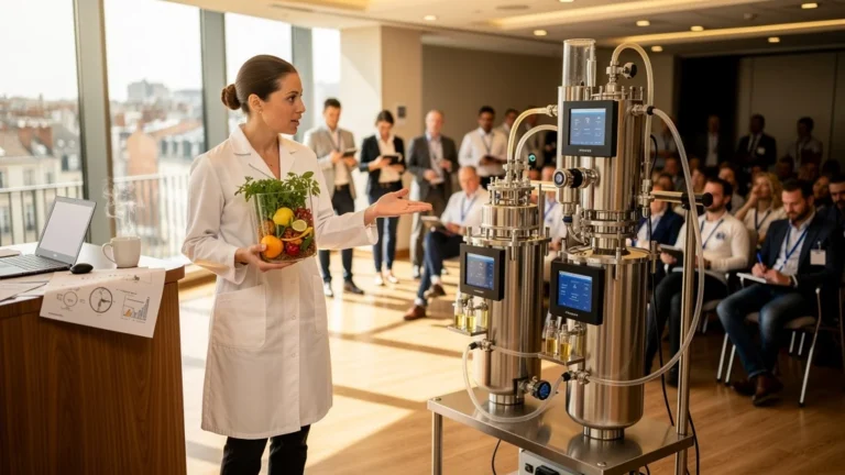 Conférence à Lille sur l'extraction d'arômes alimentaires au CO2 bluffante en laboratoire moderne