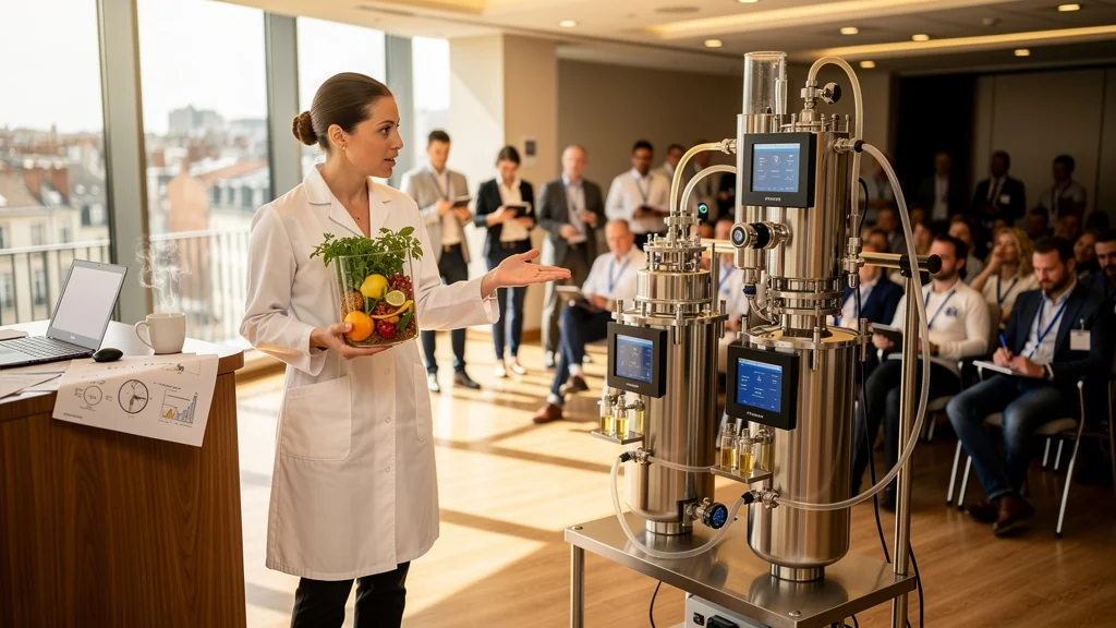 Conférence à Lille sur l'extraction d'arômes alimentaires au CO2 bluffante en laboratoire moderne