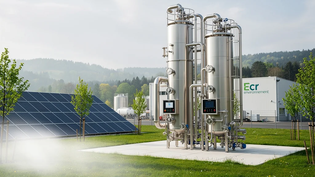 Installation industrielle Ecr environnement avec technologies CO2 supercritique et nature préservée