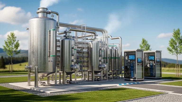Installation moderne de Veolia Water Technologies pour traitement durable de l'eau avec technologie avancée